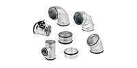 Vento: Pressed fittings with gasket