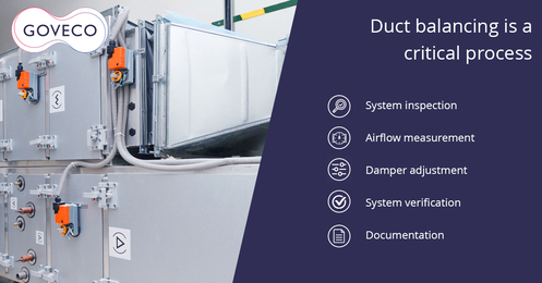 Duct balancing is a critical process within HVAC